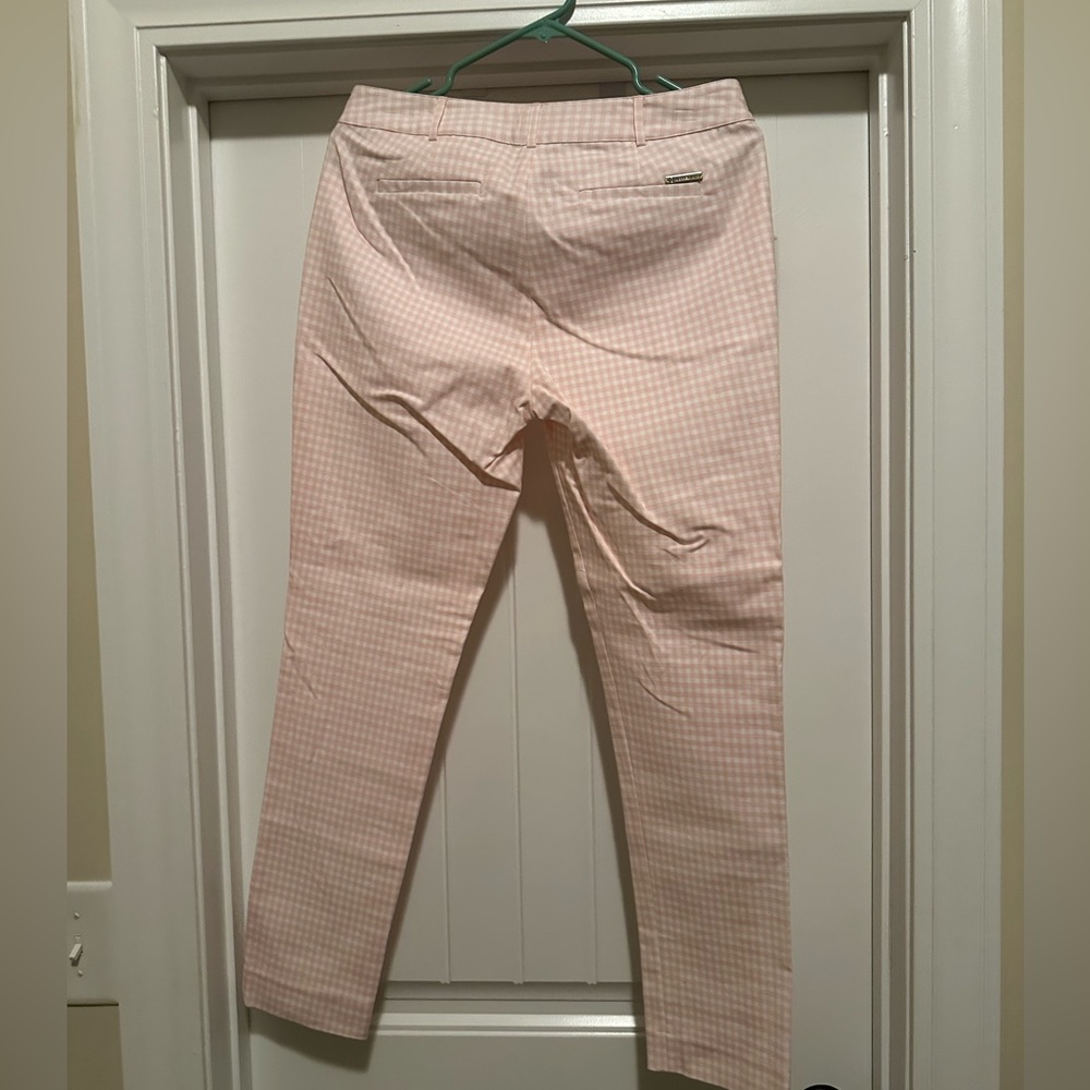 Micheal Kors size 4 pink white pants Brand new never been worn